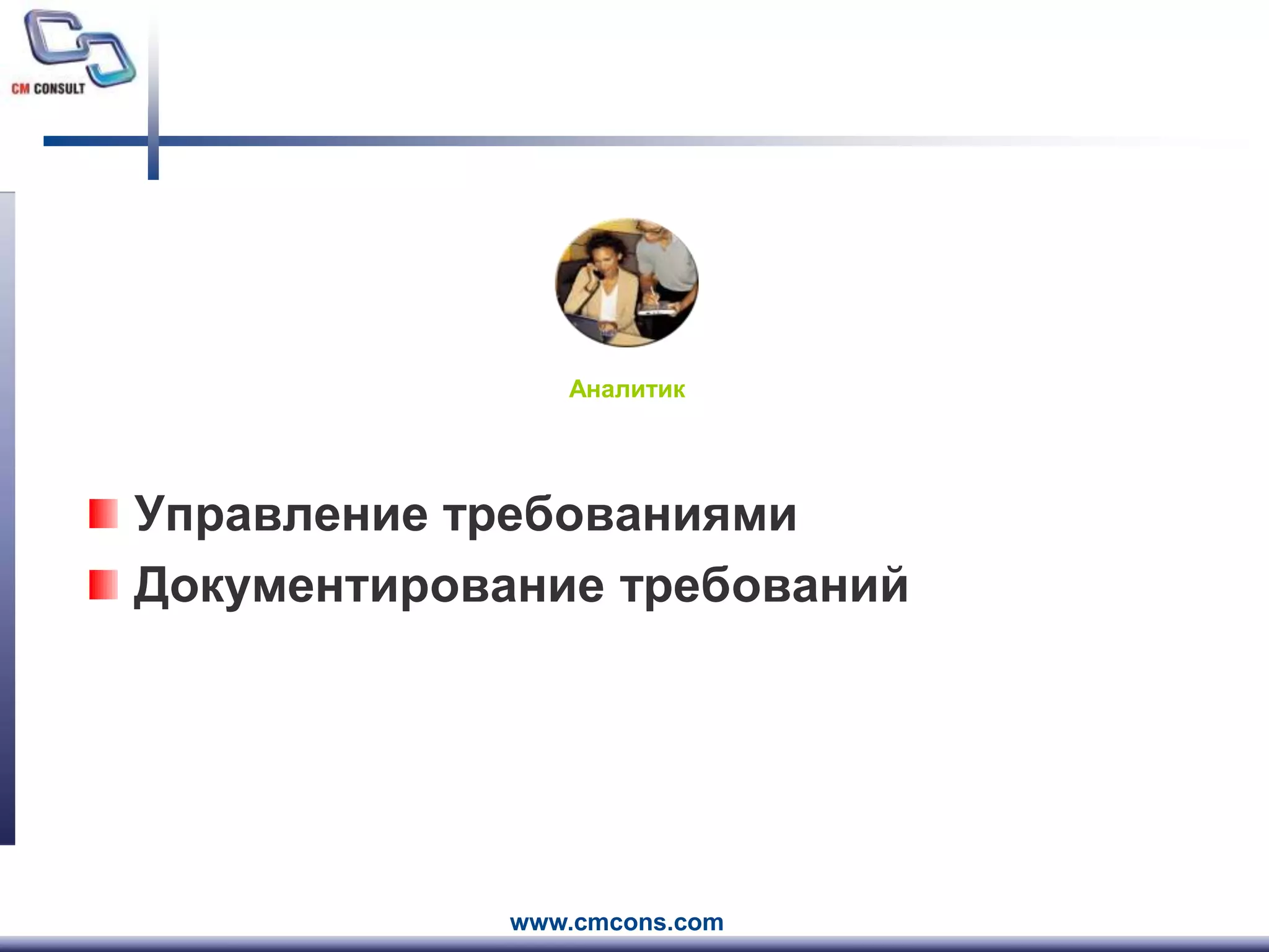 АналитикУправление требованиямиДокументирование требований