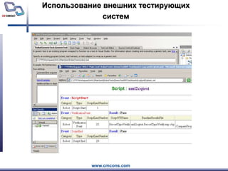 Использование внешних тестирующих систем
