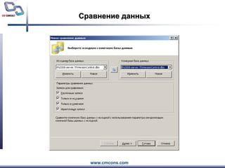 Сравнение данных
