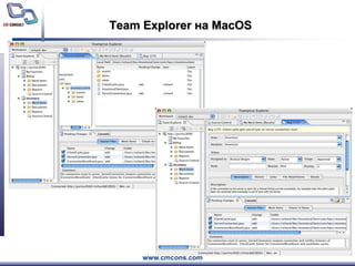 Team Explorer на MacOS