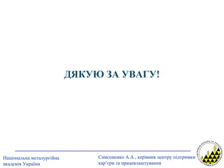 ДЯКУЮ ЗА УВАГУ! 