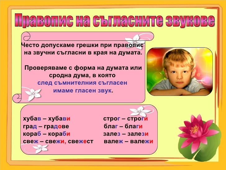 Правопис на гласните и съгласните звукове