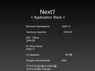 Application Store