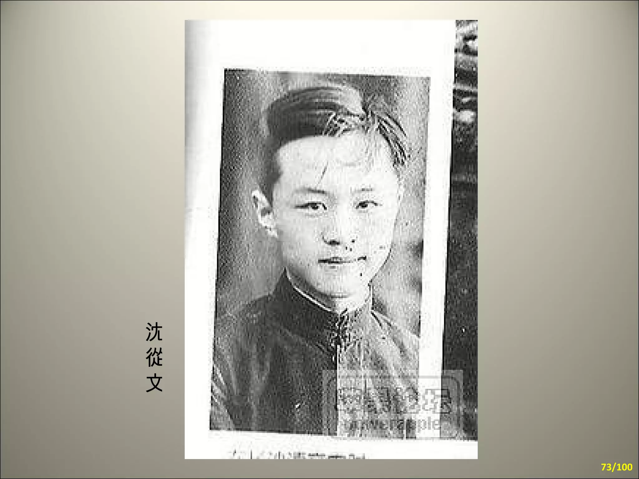 沈從文 /100 