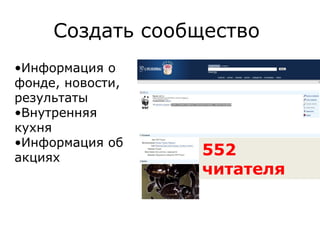 Создать сообщество  Информация о фонде, новости, результаты Внутренняя кухня Информация об акциях 552  читателя 