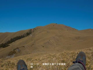 08 ： 51  溫暖的太陽下正好補個眠 