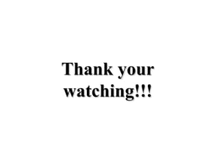 Thank your watching!!! 