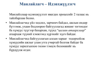 Байгууллага дахь манлайлагчийн үүрэг