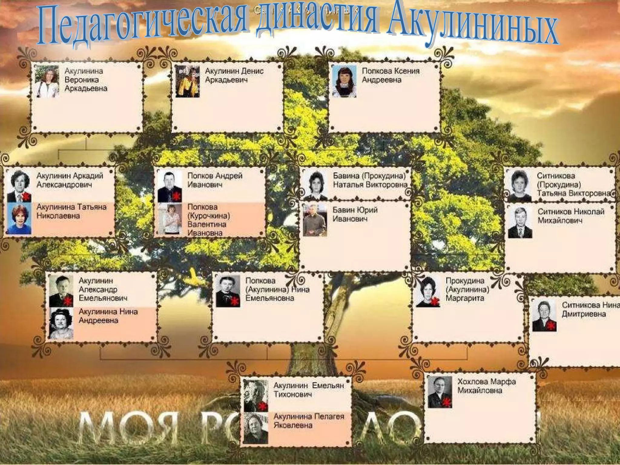 Педагогическая династия Акулининых 