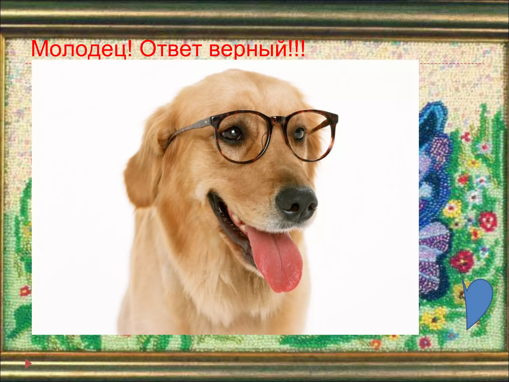 Молодец! Ответ верный!!! 