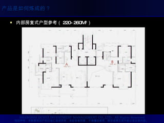 内部房复式户型参考（ 220-260M 2 ） 