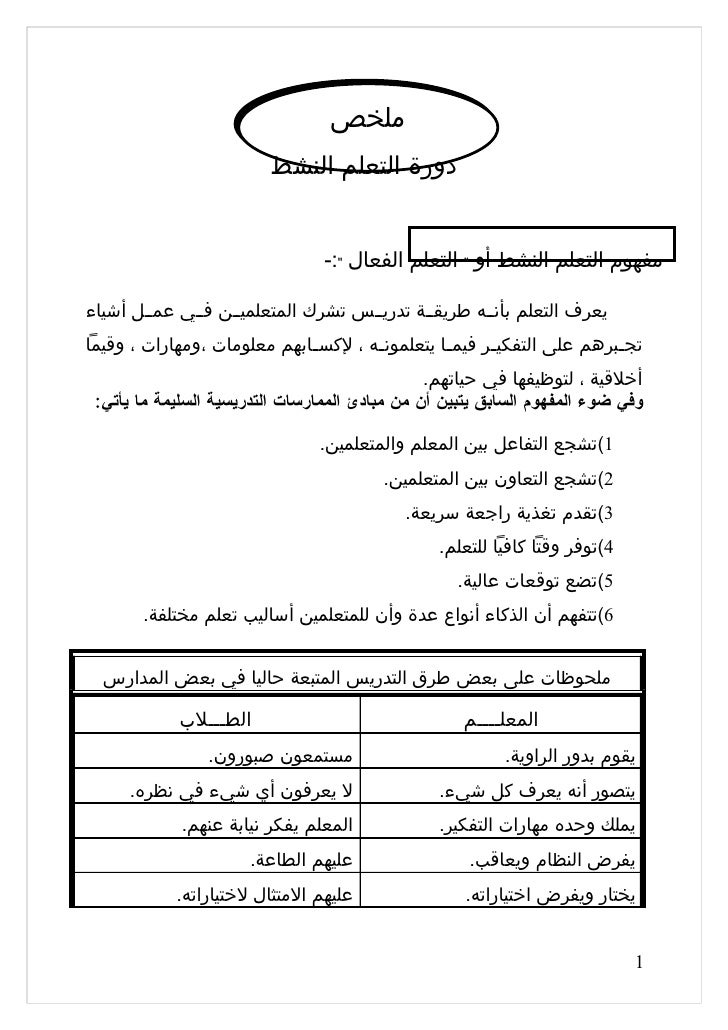 Meemi دورة التعلم النشط