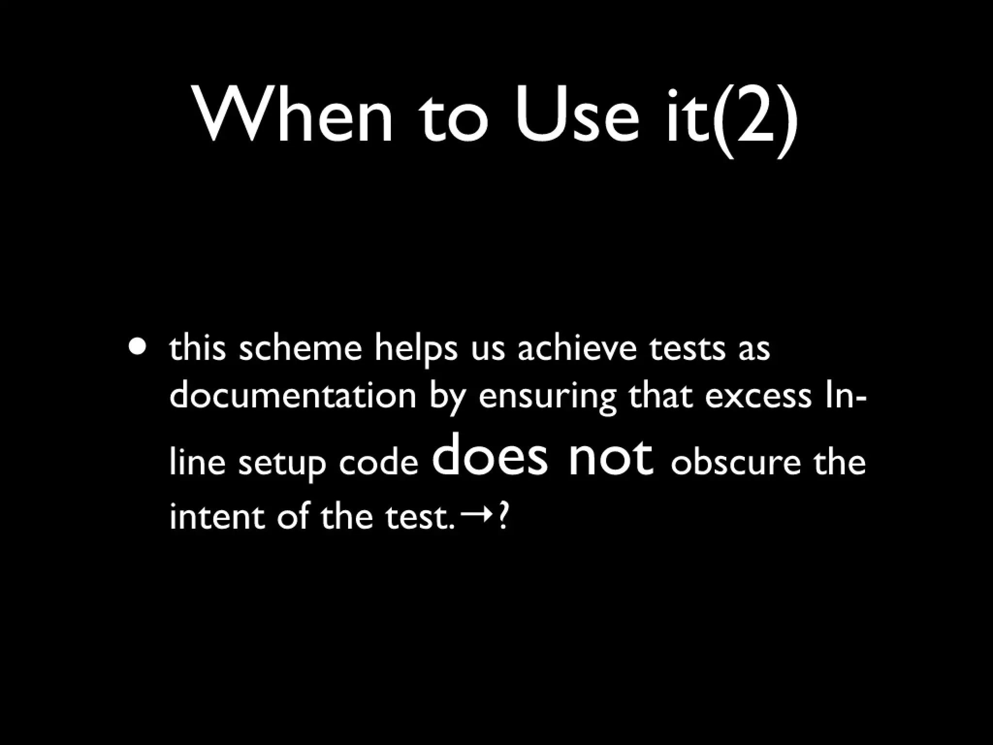 xUnit Test Patterns Chapter 20