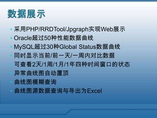 数据库活动会话/连接数跟踪