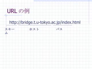 URL  http://bridge.t.u-tokyo.ac.jp/index.html ` ۥ ѥ 