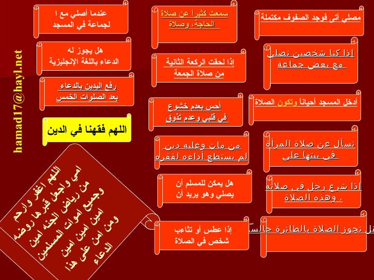 فتاوى (فقه الصلاة )اللجنة الدائمة للبحوث -1-728