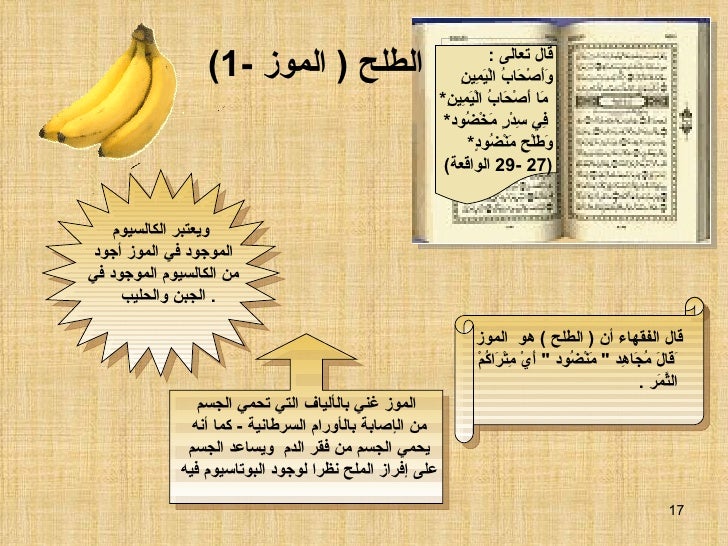 الطعام فى القرآن الكريم والسُنَّة النبوية -17-728