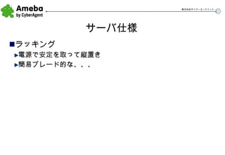 サーバ仕様 ラッキング 電源で安定を取って縦置き 簡易ブレード的な、、、 
