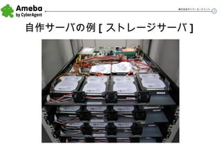 自作サーバの例[ストレージサーバ] 