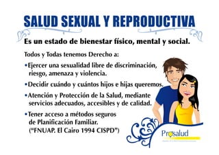 Mejorando la Salud Sexual y Reproductiva 