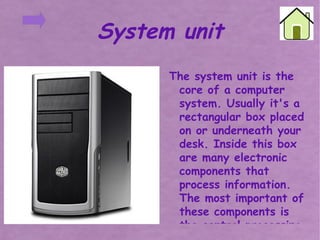 Parts of the computer | PPT
