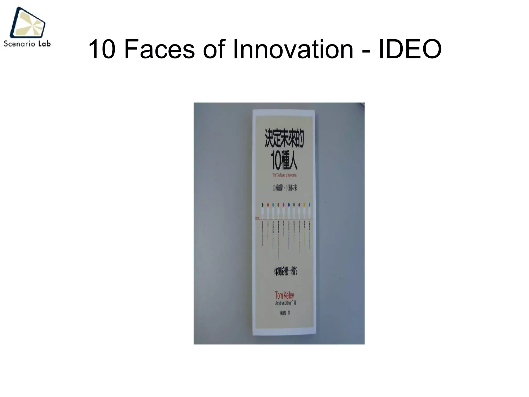 10 Faces of Innovation - IDEO 