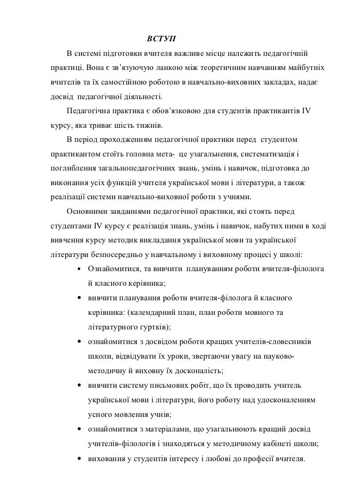 Бланки Аналізу Відвіданого Уроку Зразок