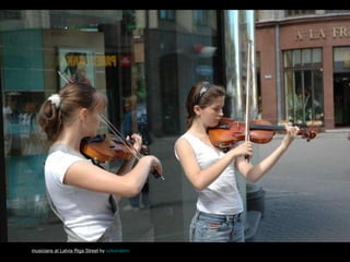 musicians at Latvia Riga Street  by  ozkanabim   