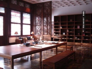 圖書館、定期有書法課程 