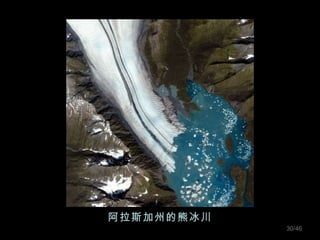 阿拉斯加州的熊冰川 