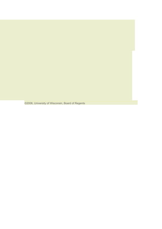 ©2008, University of Wisconsin, Board of Regents
 
