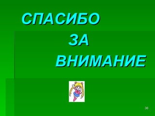 СПАСИБО  ЗА ВНИМАНИЕ 