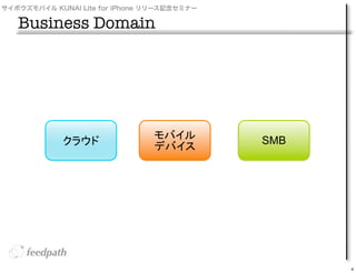 Business Domain




                  SMB




                        4
 