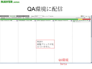 QA環境に配信YUIの画像ブロックが見えていません。QA環境beta