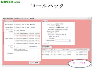 ロールバックサービスA