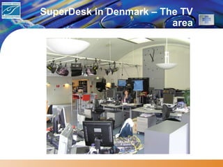 SuperDesk in Denmark – The TV area 