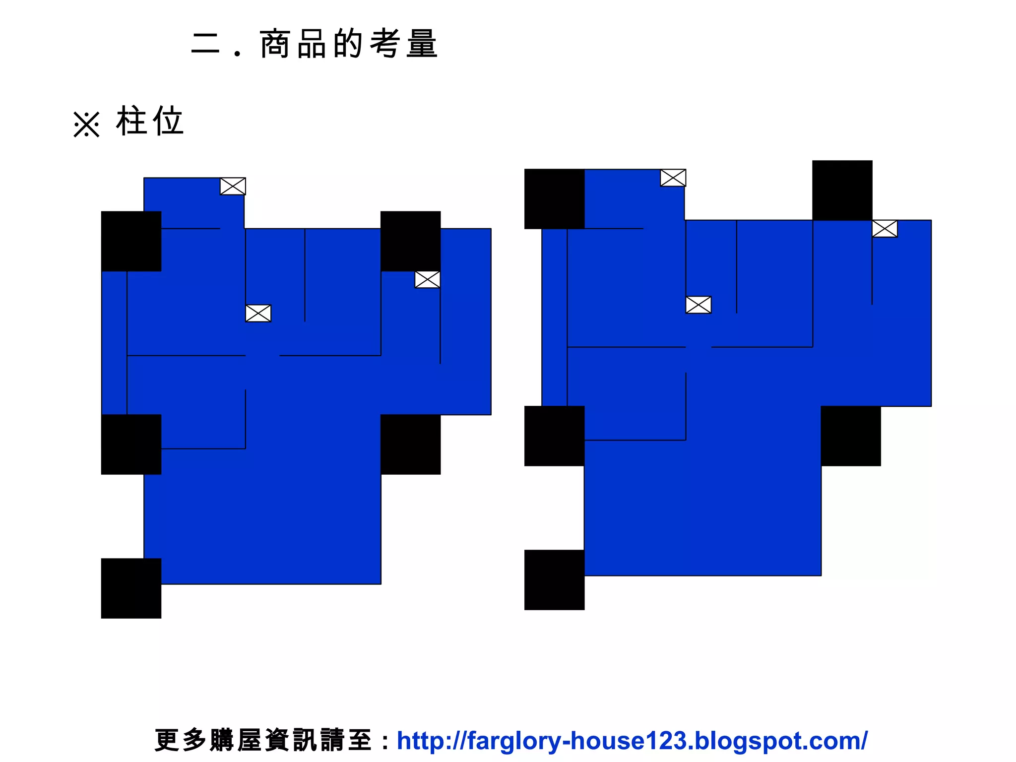 二 .  商品的考量 ※ 柱位 更多購屋資訊請至 :  http://farglory-house123.blogspot.com/ 