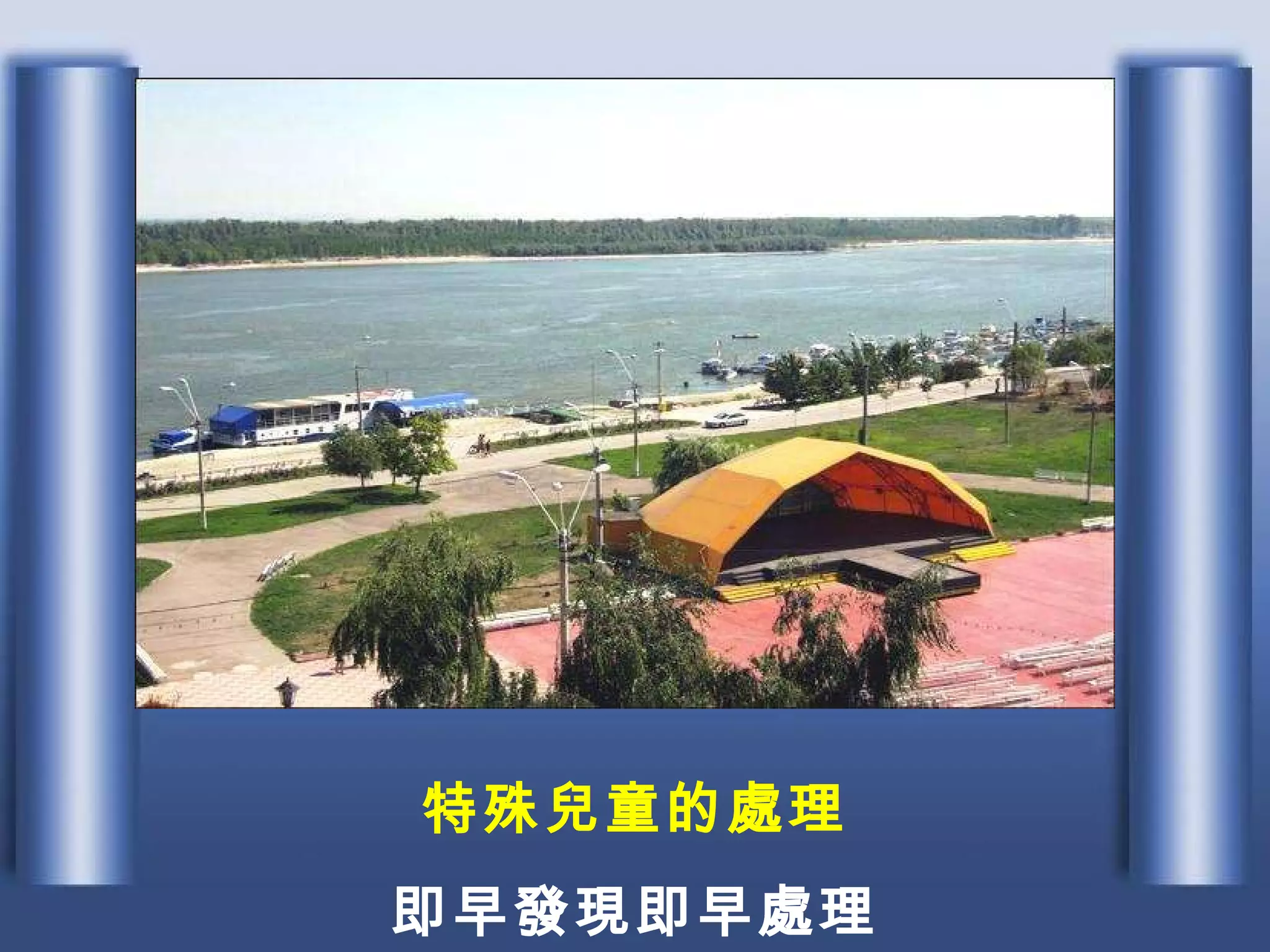 特殊兒童的處理 即早發現即早處理 