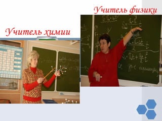 Учитель физики Учитель химии 