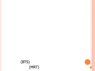 วิวัฒนาการของรถไฟในสภาพปัจจุบัน		สภาพปัจจุบันที่เปลี่ยนแปลงไปมากนี้ คนในยุคปัจจุบันมักจะมีการเปลี่ยนแปลงไปตามสภาพหรือยุคสมัยนั้น ปัจจุบันในโลกยุคโลกาภิวัฒน์นี้มีการนำเทคโนโลยีสมัยใหม่เข้ามาใช้ ในระบบคมนาคมขนส่งของไทยหนึ่งในนั้นคือ รถไฟ มีการเปลี่ยนแปลงไปตามยุคสมัยปัจจุบันนี้ สืบเนื่องมาจากคนในสังคมปัจจุบันที่เร่งรีบต้องการสิ่งที่สะดวกและรวดเร็วขึ้นนั่นเอง  จึงทำให้การรถไฟต้องมีการพัฒนานำสิ่งใหม่ๆเข้ามาใช้ให้บริการกับคนในยุคปัจจุบันนี้ โดยมีการนำรถไฟสมัยใหม่มาใช้ ดังนี้รถไฟฟ้า (BTS)รถไฟฟ้าใต้ดิน (MRT)รถไฟฟ้าเชื่อมท่าอากาศยานสุวรรณภูมิSuvarnabhumi Airport Rail Link(SARL)