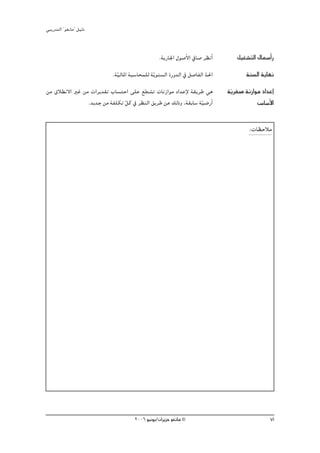 »ÑjQ~àdG ' ƒ¨fÉe'' π«dO


                                                 .ájQÉ÷G ∫ƒ°UC’G ‘É°U ô¶fCG        π«¨°ûàdG ∫Éª°SCGQ
                           .á«dÉŸG áÑ°SÉëª∏d ájq ƒæ°ùdG IQh~dG ‘ π°UÉØdG ~◊G
                             q                                           q             áæ°ùdG ájÉ¡f
øe ¥Ó£f’G ÒZ øe äGôj~≤J ÜÉ°ùàMG ≈∏Y ™é°ûJ äÉfRGƒe OG~YE’ á≤jôW »g
                                     q                                         ájôØ°U áfRGƒe OG~YEG
                                                                                q
               .~j~L øe áØ∏μJ πc ‘ ô¶ædG ≥jôW øY ∂dPh ,á≤HÉ°S á«°VQCG
                              q                                q                           ¢SÉ°SC’G

                                                                                        :äÉ¶MÓe




                                     2006 ƒ«fƒj/¿GôjõM ƒ¨fÉe ©                                    vi
 