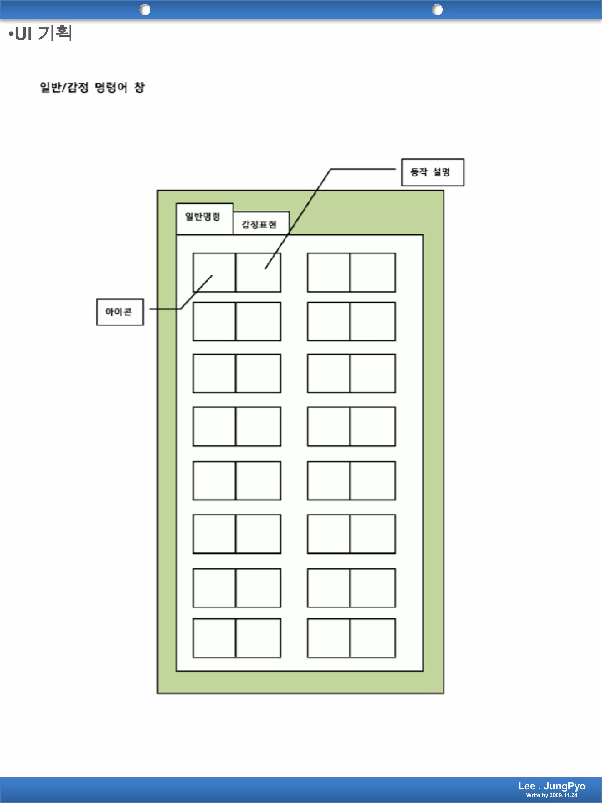 UI 기획Lee . JungPyoWrite by 2009.11.24