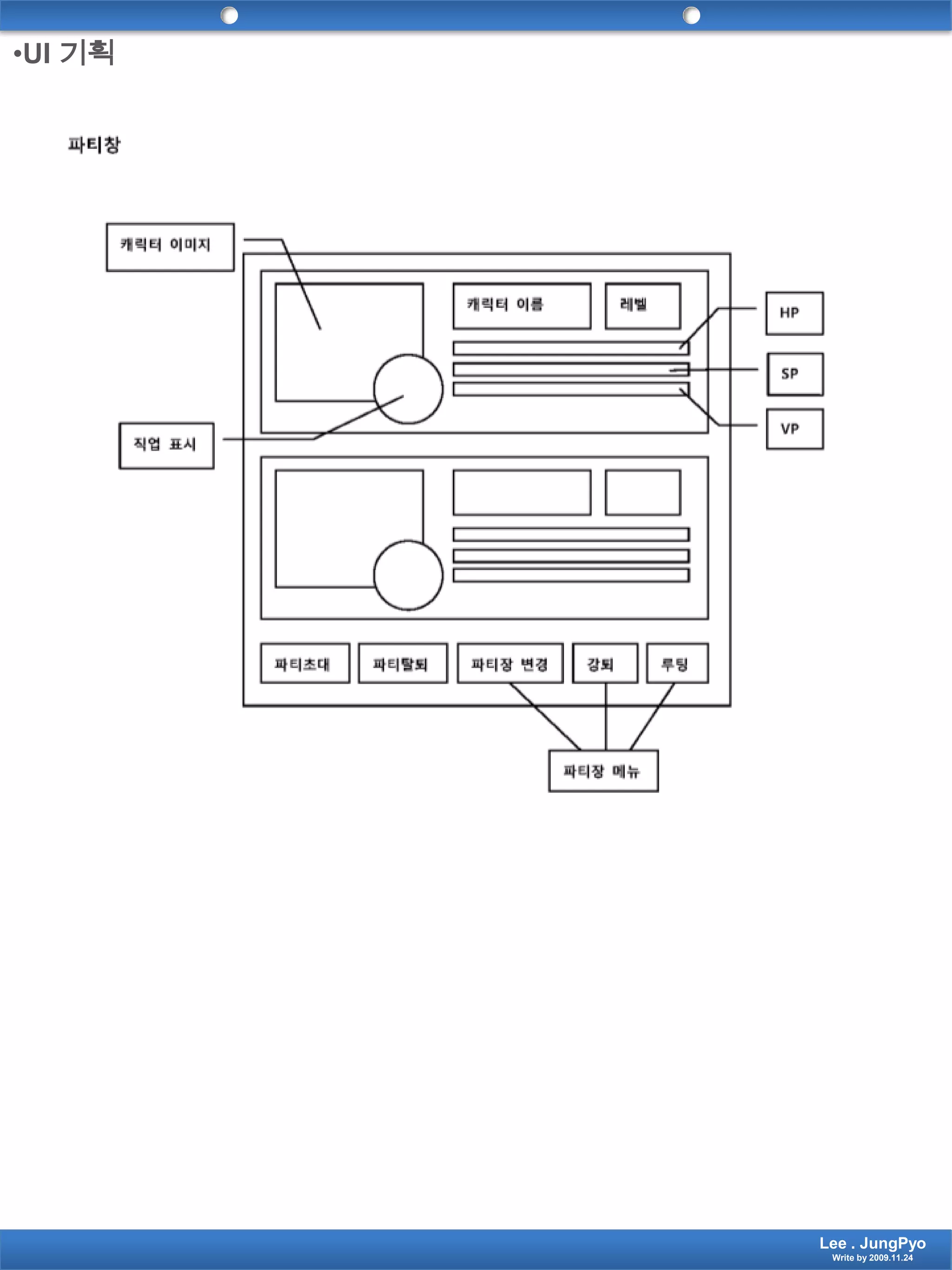 UI 기획Lee . JungPyoWrite by 2009.11.24