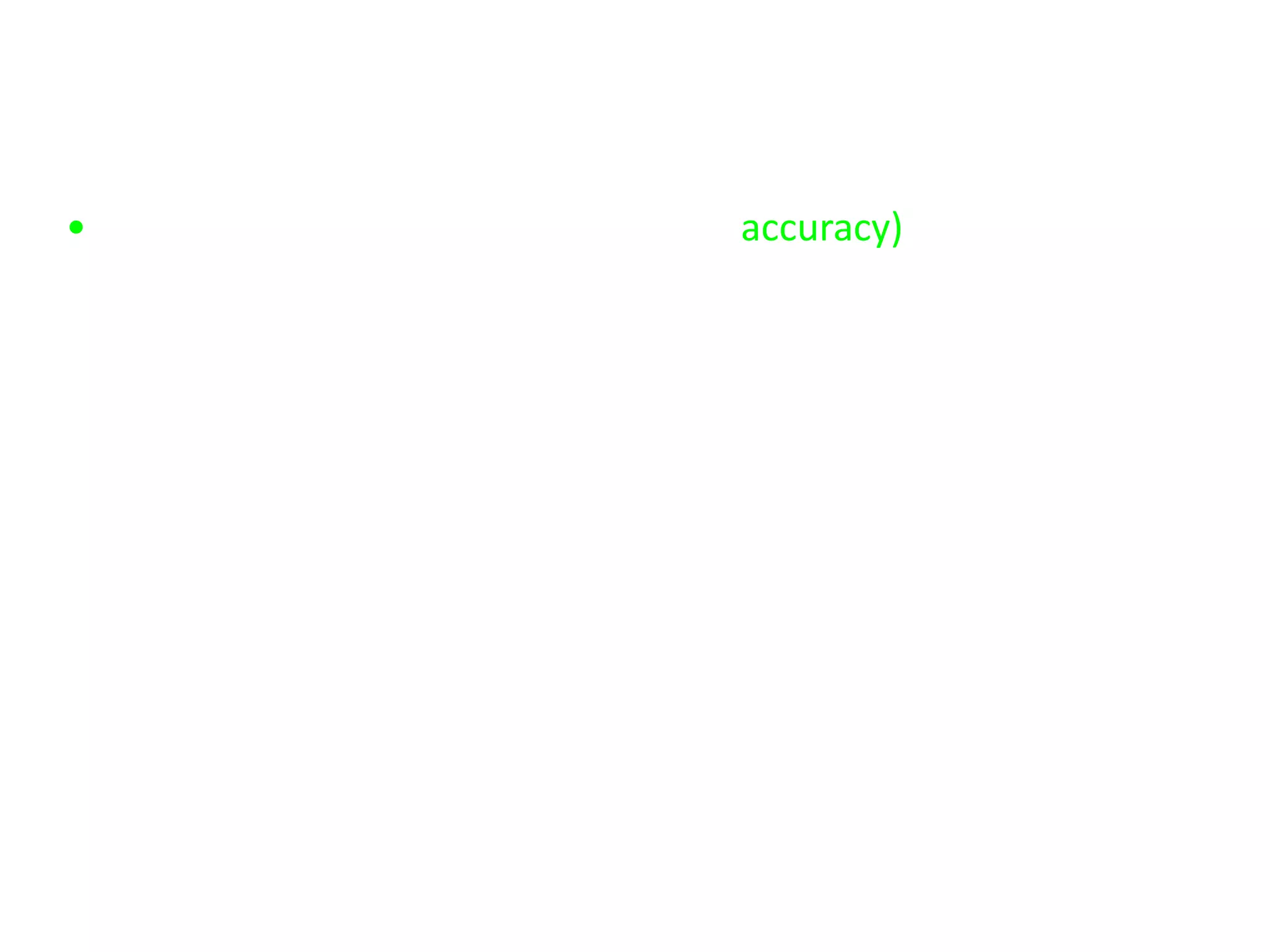  ลักษณะของข้อมูลที่ดี ข้อมูลที่ดีควรเป็นข้อมูลที่มีคุณลักษณะดังต่อไปนี้ •  ข้อมูลที่มีความถูกต้องและเชื่อถือได้ (accuracy) ข้อมูลจะมีความถูกต้องและเชื่อถืได้มากน้อยเพียงใดนั้น ขึ้นกับวิธีการที่ใช้ในการควบคุมข้อมูลนำเข้า และการควบคุมการประมวลผลการควบคุมข้อมูลนำเข้าเป็นการกระทำเพื่อให้เกิดความมั่นใจว่าข้อมูลนำเข้ามีความถูกต้องเชื่อถือได้ เพราะถ้าข้อมูลนำเข้าไม่มีความถูกต้องแล้วถึงแม้จะใช้วิธีการวิเคราะห์และประมวลผลข้อมูลที่ดีเพียงใด ผลลัพธ์ที่ได้ก็จะไม่มีความถูกต้อง หรือนำไปใช้ไม่ได้ ข้อมูลนำเข้าจะต้องเป็นข้อมูลที่ผ่านการตรวจสอบว่าถูกต้องแล้ว ข้อมูลบางอย่างอาจต้องแปลงให้อยู่ในรูปแบบที่เครื่องคอมพิวเตอร์สามารถเข้าใจได้อย่างถูกต้อง ซึ่งอาจต้องพิมพ์ข้อมูลมาตรวจเช็คด้วยมือก่อน การประมวลผลถึงแม้ว่าจะมีการตรวจสอบข้อมูลนำเข้าแล้วก็ตาม ก็อาจทำให้ได้ข้อมูลที่ผิดพลาดได้ เช่น เกิดจากการเขียนโปรแกรมหรือใช้สูตรคำนวณผิดพลาดได้ ดังนั้นจึงควรกำหนดวิธีการควบคุมการประมวลผลซึ่งได้แก่ การตรวจเช็คยอดรวมที่ได้จากการประมวลผลแต่ละครั้ง หรือการตรวจสอบผลลัพธ์ที่ได้จากการประมวลผลด้วยเครื่องคอมพิวเตอร์กับข้อมูลสมมติที่มีการคำนวณด้วยว่ามีความถูกต้องตรงกันหรือไม่ 
