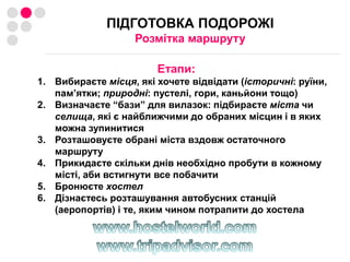 ПІДГОТОВКА ПОДОРОЖІВізи Перелік країн Латинської Америки, для відвідання яких українцям не потрібно візи:Еквадор, Перу, Бразилія, Гватемала, Домініканська республіка, Коста-Рика, Парагвай, Нікарагуа, Сальвадор, Ямайка
