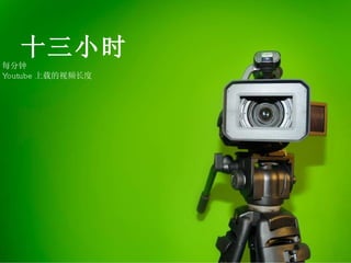 十三小时 每分钟 Youtube 上载的视频长度 