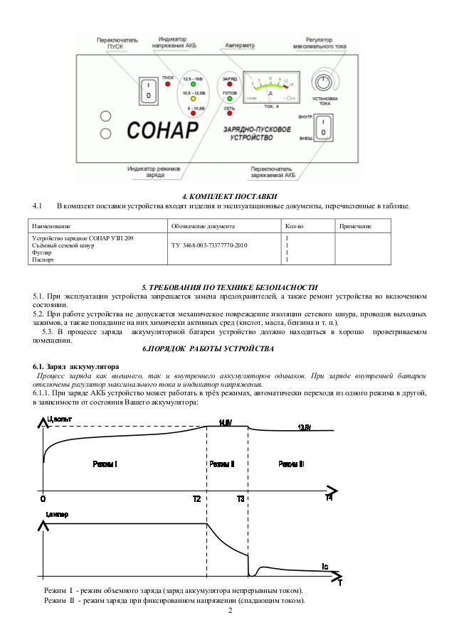 Инструкция Зарядное Устройство Зу-75М