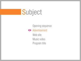 Motion graphics proposal