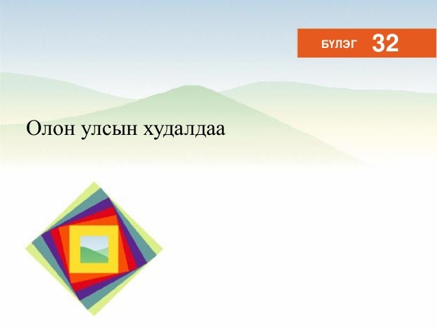 олон улсын худалдаа