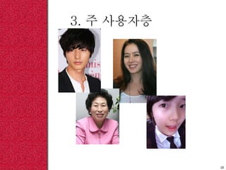 3. 주 사용자층
10
 